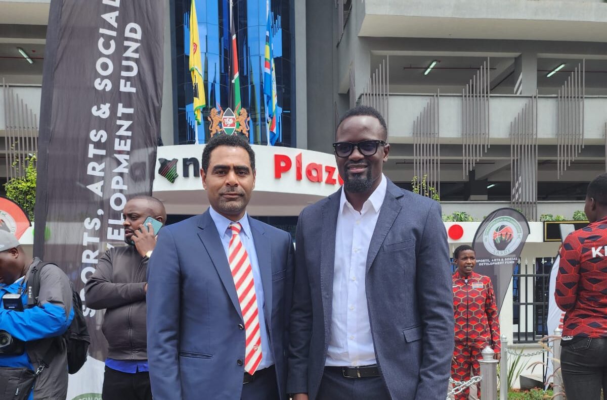 Extreme Sports CEO Hussein Mohammed and Macdonald Mariga Among The Guests During The Talanta Plaza Launch