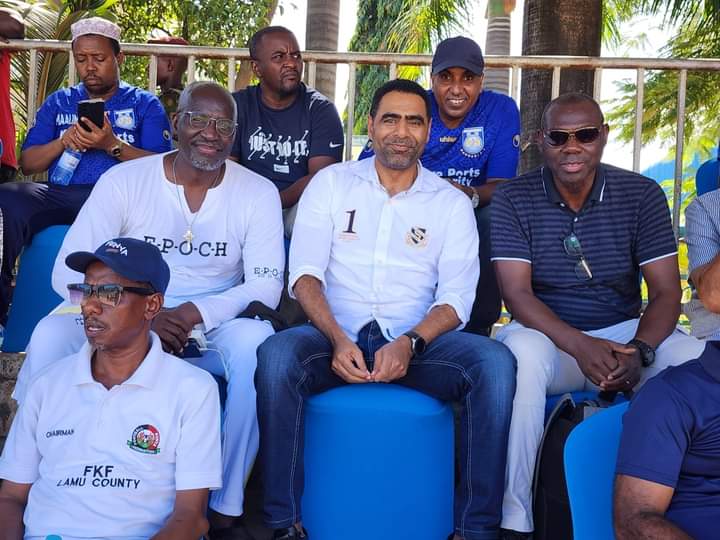 Hussein Mohammed In Mombasa Championing Grassroots Football and FKF Presidential Aspirations