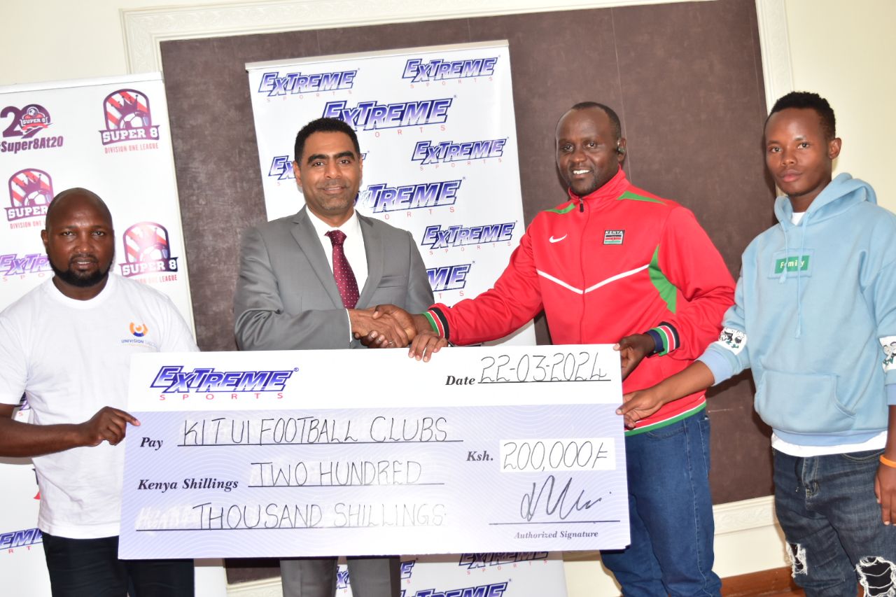 Extreme Sports Ltd Unveils Youth Empowerment Initiative in Partnership with Kitui Grassroots Football Clubs